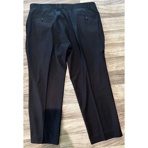 Ralph Ralph Lauren Mens 40x29 Gray Pleated Dress Pants Trousers Washable - Picture 5 of 6